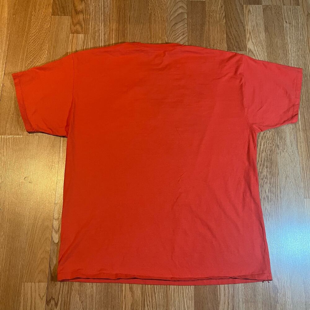 Champion T-Shirt Men’s Size XL Red with‎ Champion Print preowned - Picture 2 of 5